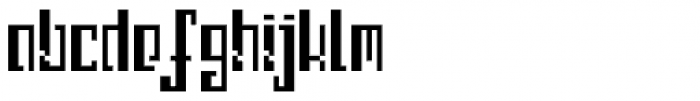 Pixelankycn CE Bold Font LOWERCASE