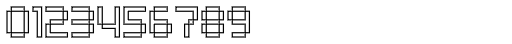 Pixelar Outline Font OTHER CHARS