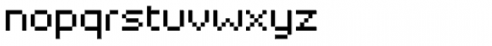 Pixelar Regular Font LOWERCASE