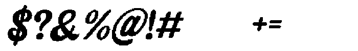 Pixelitta Font OTHER CHARS