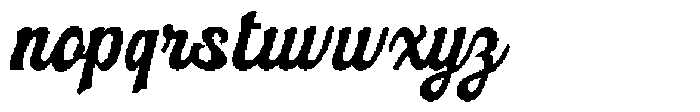 Pixelitta Font LOWERCASE