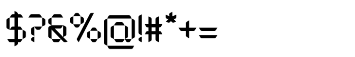 Pixelon Font OTHER CHARS