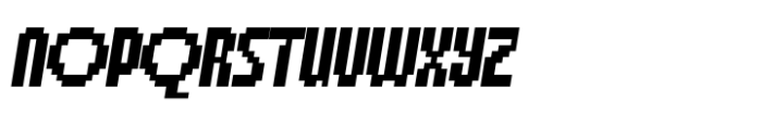Pixelora Italic Font LOWERCASE