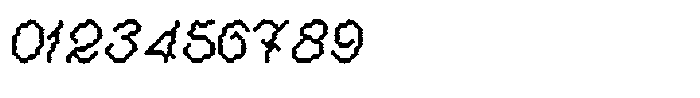 Pixelota Glitch Font OTHER CHARS