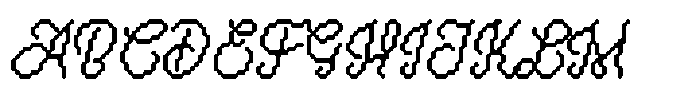 Pixelota Regular Font UPPERCASE