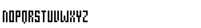 Pixeloza 01 Regular Font LOWERCASE
