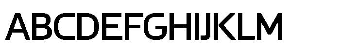 Pixelywave Sans Bold Font UPPERCASE