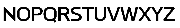 Pixelywave Sans Bold Font UPPERCASE