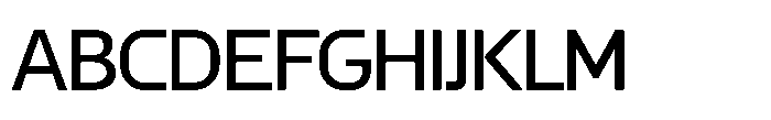 Pixelywave Sans Medium Font UPPERCASE
