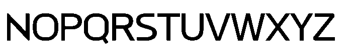 Pixelywave Sans Medium Font UPPERCASE