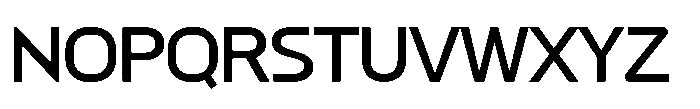 Pixelywave Sans Semi Bold Font UPPERCASE