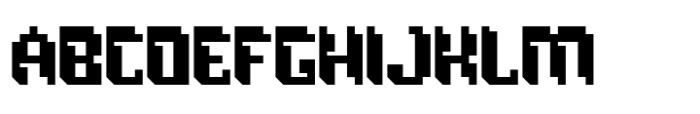Pixemon Regular Font UPPERCASE