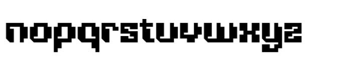 Pixemon Regular Font LOWERCASE