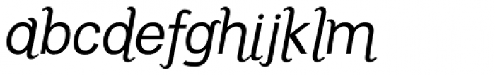 Pixettish Italic Font LOWERCASE