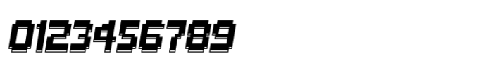 Pixial Game Black Italic Font OTHER CHARS