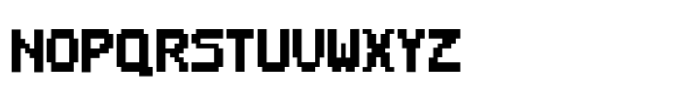 Pixial Game Regular Font LOWERCASE