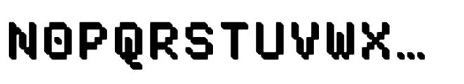 Pixmon Blox TL Font UPPERCASE