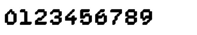 Pixmon Blox TR Font OTHER CHARS