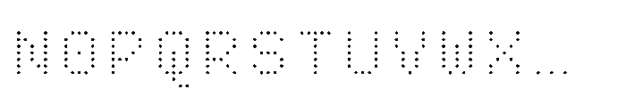 Pixmon Dmond Grid Fade Font UPPERCASE