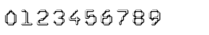 Pixmon Dmond Hollow NW Font OTHER CHARS