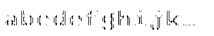 Pixmon Dmond Hollow V FONT