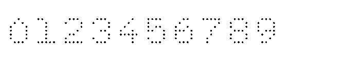 Pixmon Dmond Mini Grid Fade Font OTHER CHARS
