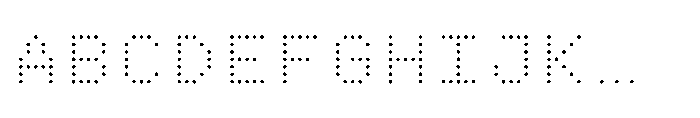 Pixmon Dmond Mini Grid Fade Font UPPERCASE
