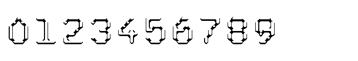 Pixmon Dmond Mini Hollow HN Font OTHER CHARS
