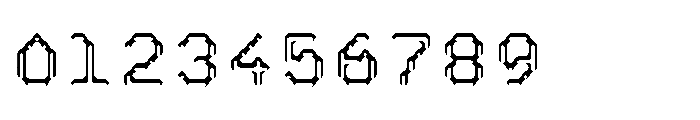 Pixmon Dmond Mini Hollow S Font OTHER CHARS