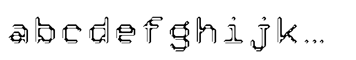 Pixmon Dmond Mini Hollow SW FONT