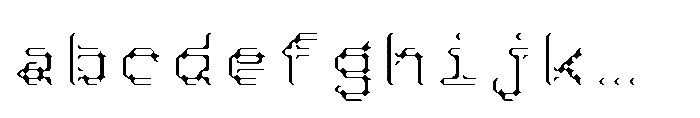 Pixmon Dmond Mini Hollow VE FONT