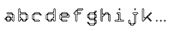 Pixmon Dmond Mini Hollow FONT