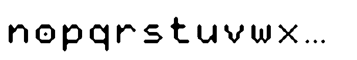 Pixmon Dmond Mini Regular Font LOWERCASE