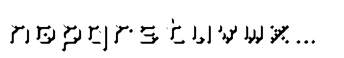 Pixmon Dmond Mini Shadow SE Font LOWERCASE