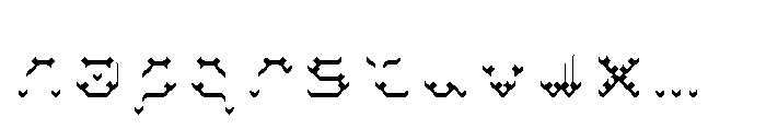 Pixmon Dmond Mini Shadow S Font LOWERCASE