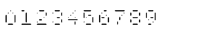 Pixmon Dmond Stencil Font OTHER CHARS