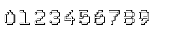 Pixmon Min L Font OTHER CHARS