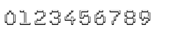 Pixmon Min T Font OTHER CHARS