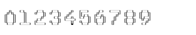 Pixmon Narrow Font OTHER CHARS
