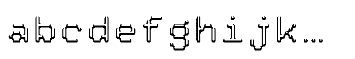 Pixmon Round Hollow N FONT