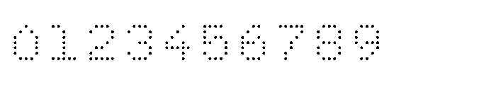 Pixmon Round Mini Grid Fade Font OTHER CHARS