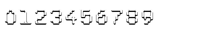 Pixmon Round Mini Hollow HN Font OTHER CHARS