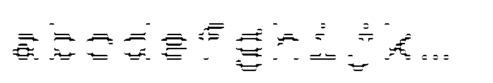 Pixmon Round Mini Hollow H FONT