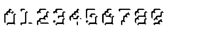 Pixmon Round Mini Shadow NW Font OTHER CHARS