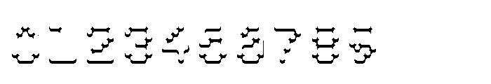 Pixmon Round Mini Shadow S Font OTHER CHARS