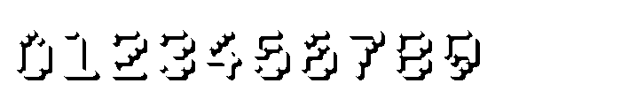 Pixmon Round Shadow SE Font OTHER CHARS