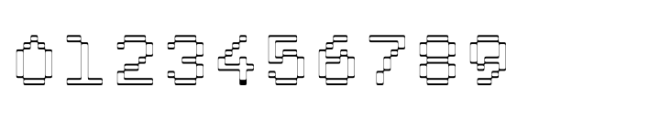Pixmon Wide Font OTHER CHARS