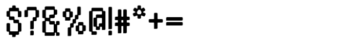 Pixolatte Font OTHER CHARS