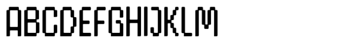 Pixolatte Font UPPERCASE