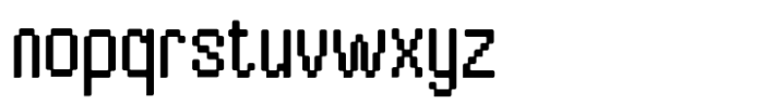 Pixolatte Font LOWERCASE